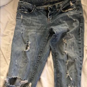American Eagle size 6 straight leg jeans